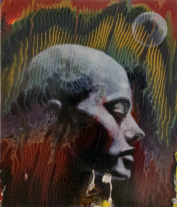 绘画,  27.6x23.6 in 