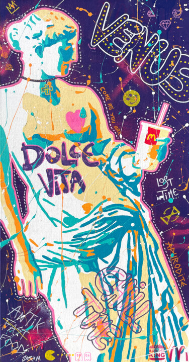 VENUS CHILL 绘画, 39.4x19.7 in