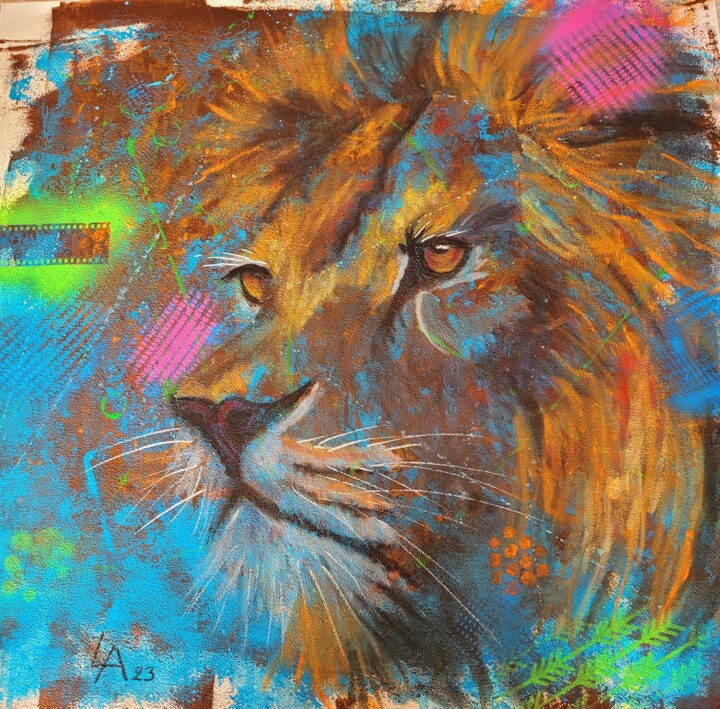 FAUVE 绘画, 23.6x23.6 in