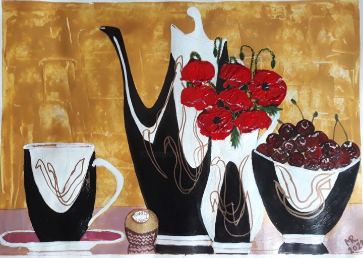 Still life-26. 绘画, 11.8x16.5 in