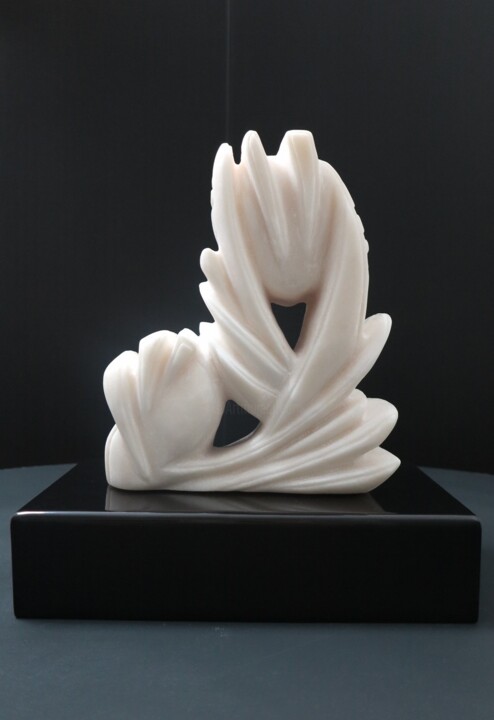 Letter Y. The theory of letters evolution. 雕塑, 9.8x7.9 in