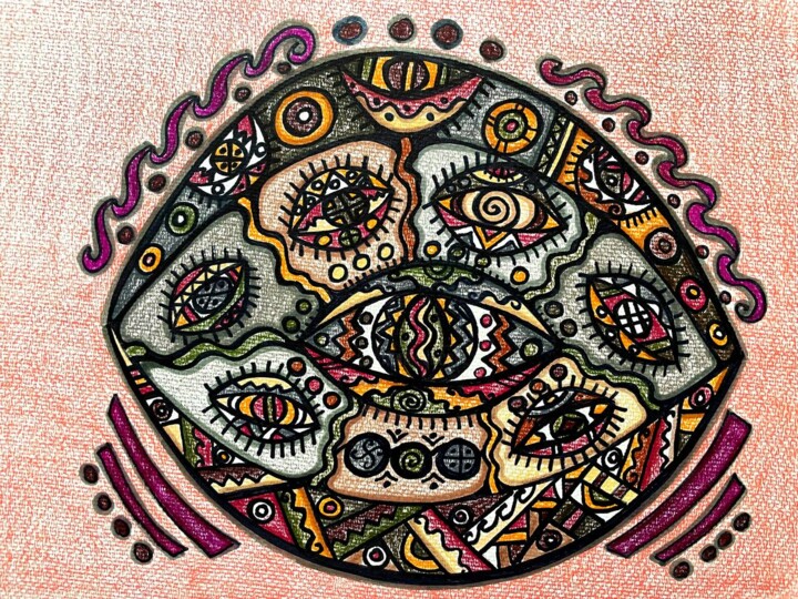 Hot Pie 绘画, 8.6x11.8 in