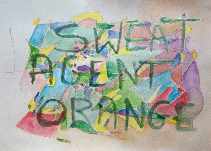 So sweat, so love 绘画, 7.7x10.8 in