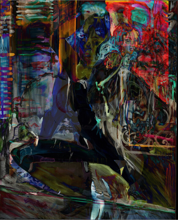 绘画,  19.9x16 in 