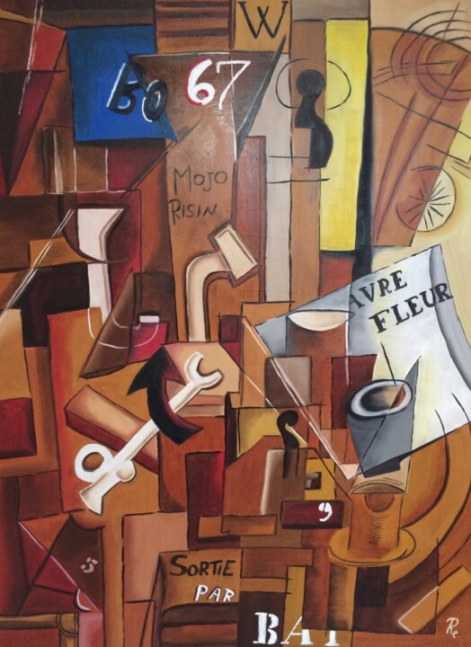 DIREZIONI DIVERSE 绘画, 31.5x23.6 in