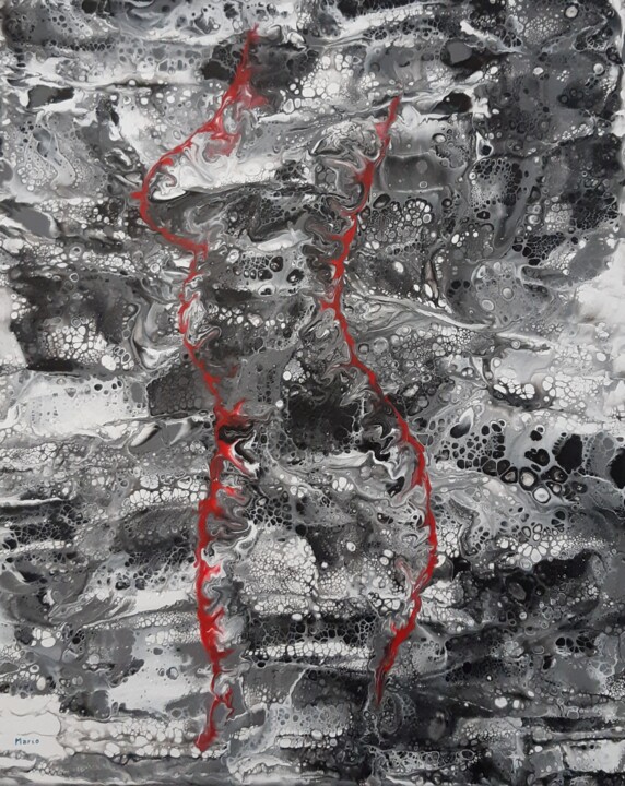 Arrogance 绘画, 24x19.7 in