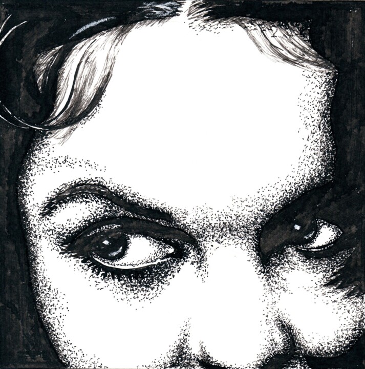 Eyes 14 / Глаза 14 图画, 6.3x6.3 in