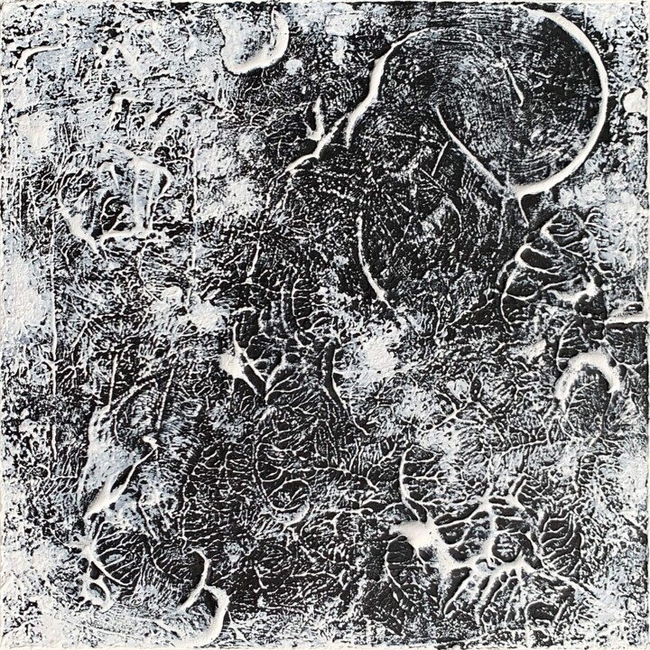 Birth of Form: Variation 4 绘画, 9.8x9.8 in