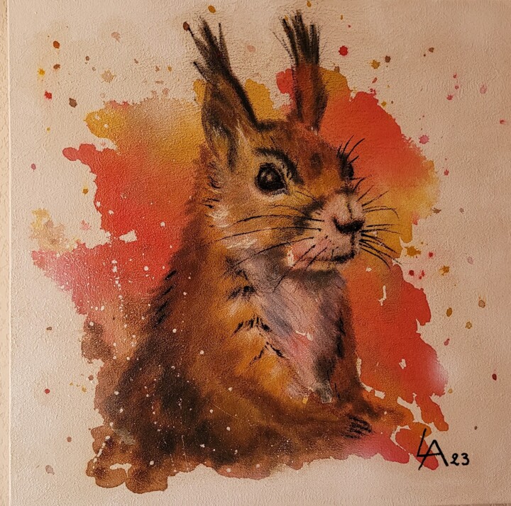 绘画,  15.8x15.8 in 