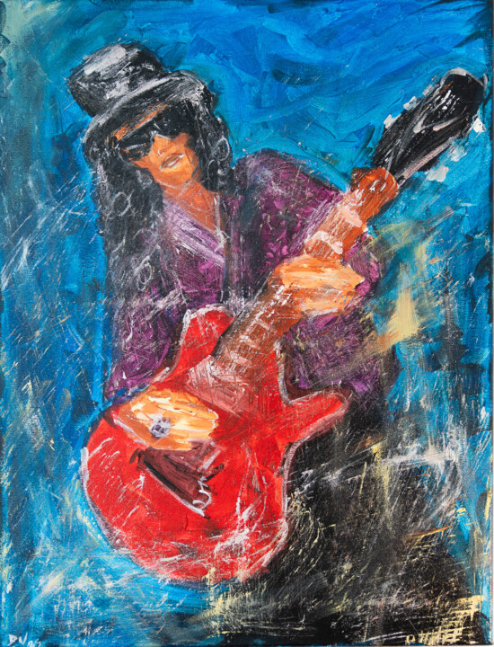 Slash 绘画, 25.6x19.7 in