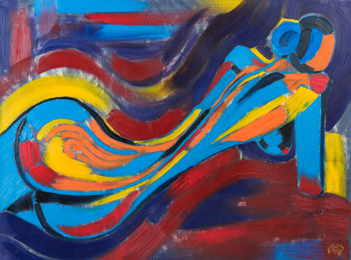 Her desire 绘画, 23.6x31.5 in