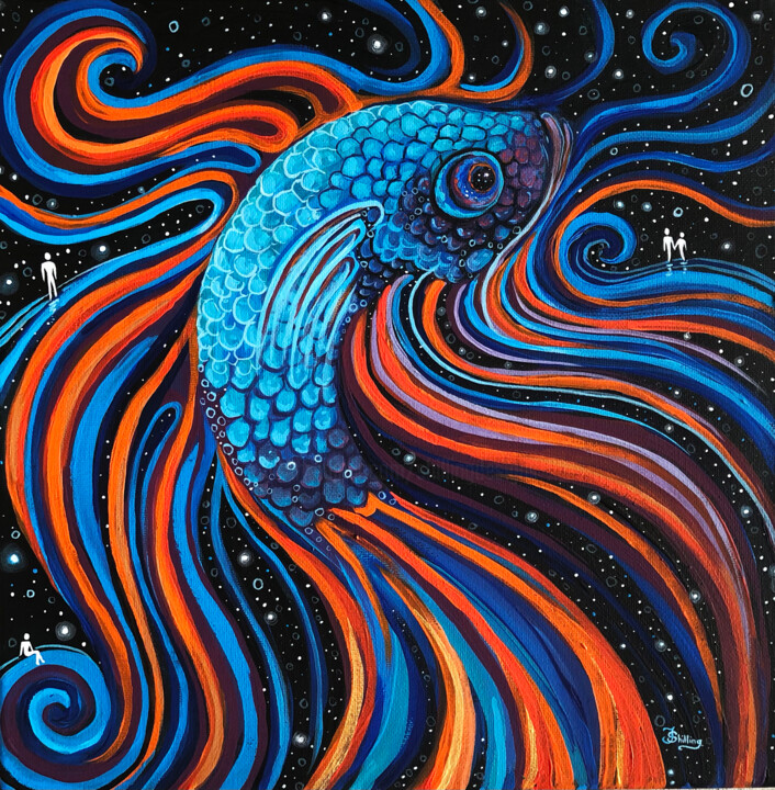 Beta 1 绘画, 11.8x11.8 in