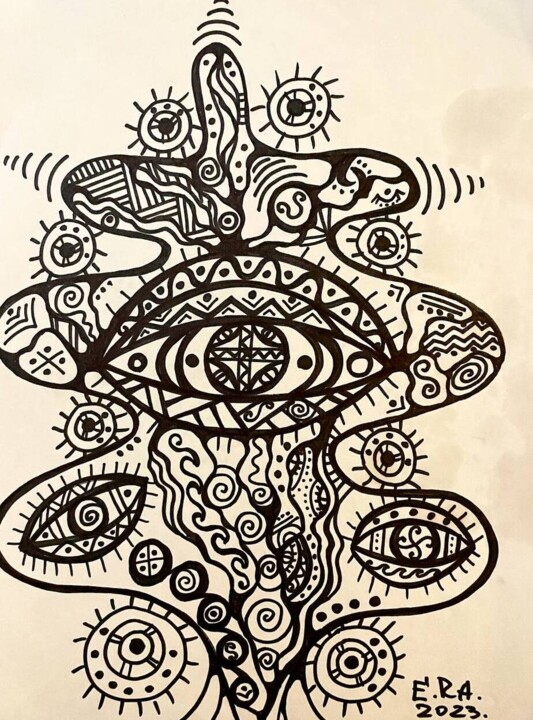 绘画,  11.8x8.6 in 