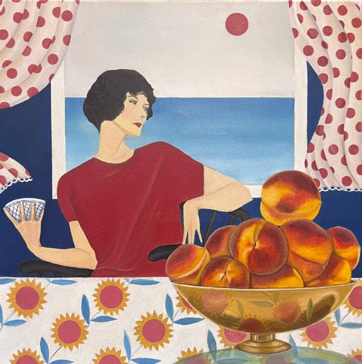 绘画,  15.8x15.8 in 