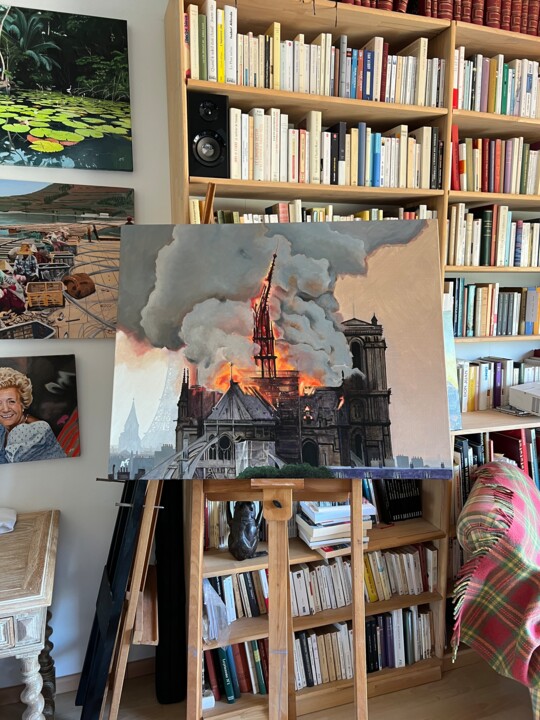 Etapes de réalisation de l'œuvre