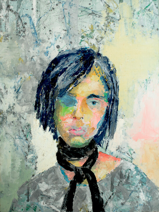 Inner fragility 绘画, 15.8x11.8 in
