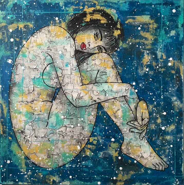 绘画,  31.5x31.5 in 