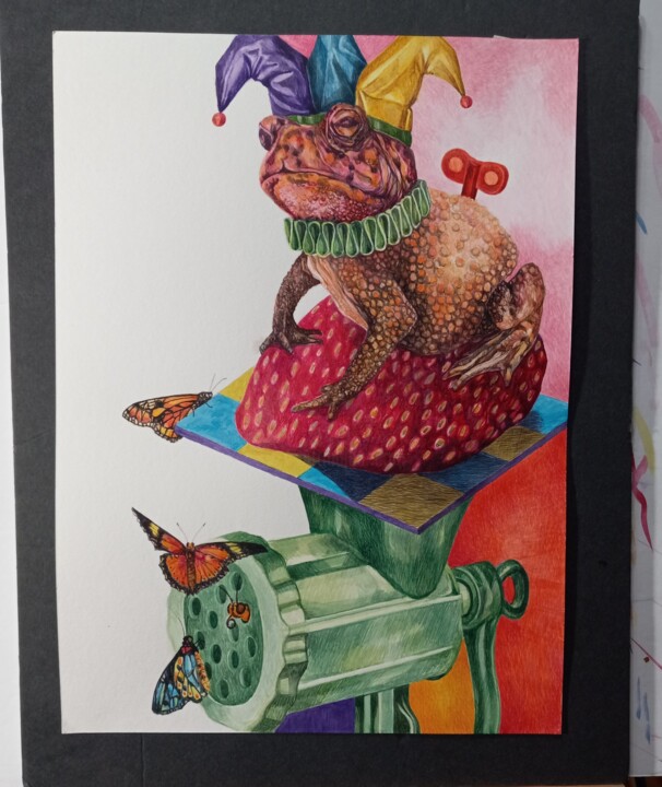 绘画,  12x9 in 