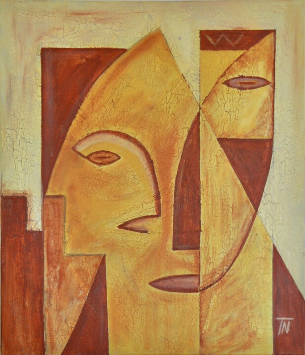 arabic faces 绘画, 27.6x23.6 in