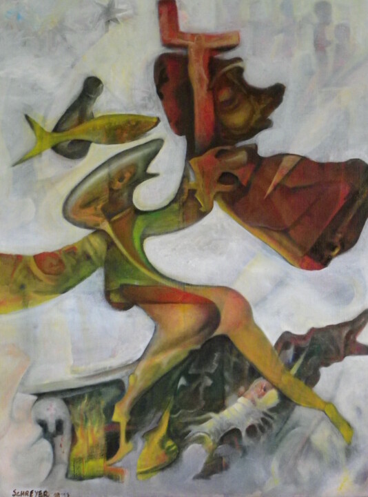 绘画,  39.4x28.7 in 