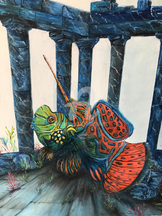 绘画,  27.6x19.7 in 