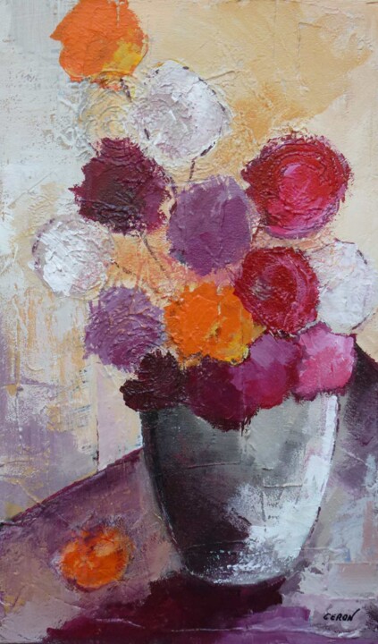 Prenten & gravures getiteld "le bouquet de Lisa" door Patrick Ceron, Origineel Kunstwerk, Digitale afdruk