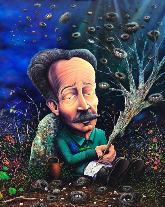 绘画,  60x48 in 