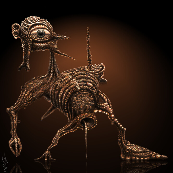 Digital Arts titled "The Ripe Romance of…" by Olli-Pekka Kurppa, Original Artwork, Digital Painting