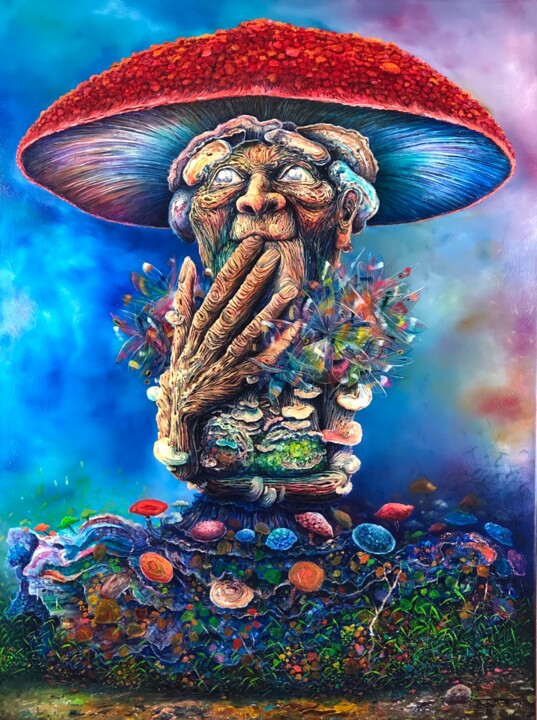 EXTRAPOLACION Painting, 48x36 in