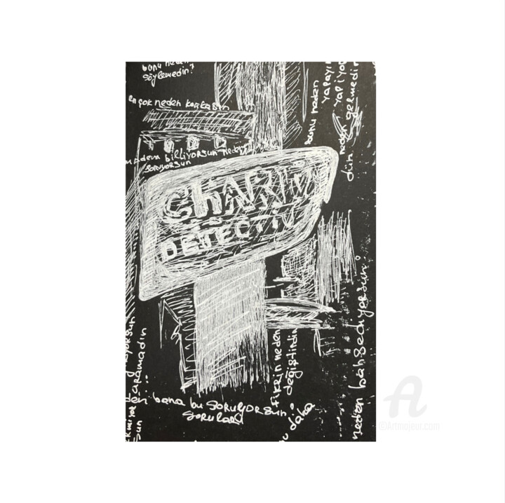 Charli Detectiv 绘画, 5.7x4.1 in