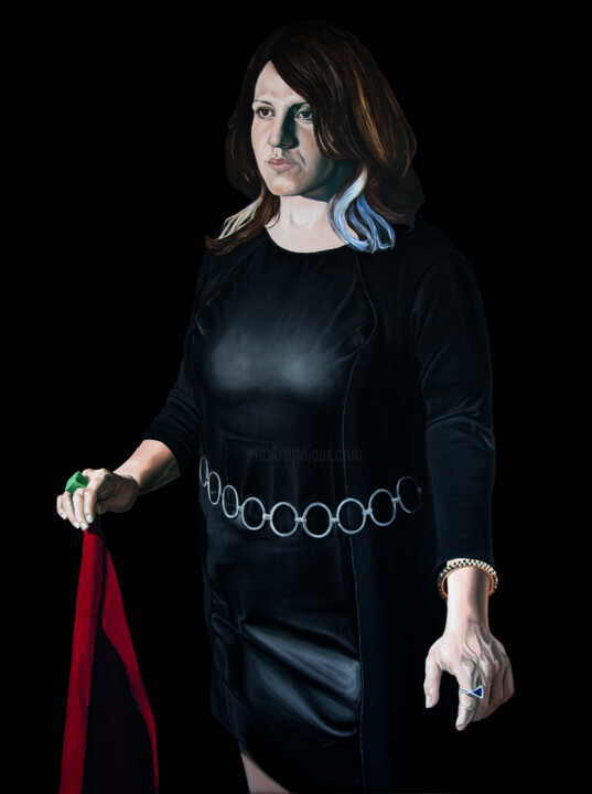 Catherine De Médicis 绘画, 51.2x38.2 in