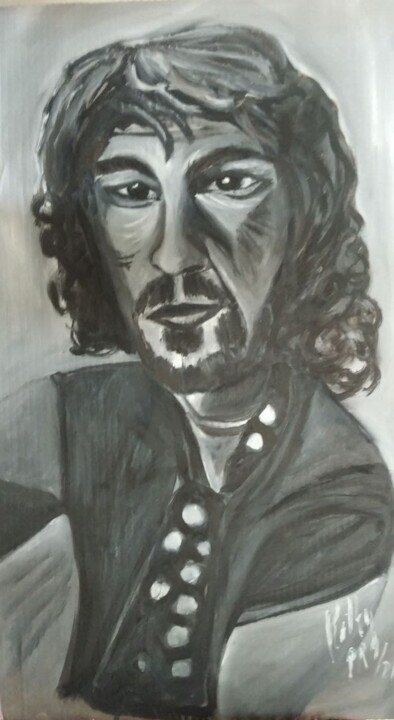 Retrato expresionista BYN 5 绘画, 15.8x11.8 in