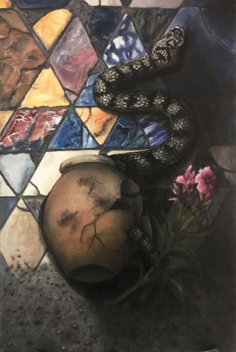 绘画,  23.6x15.8 in 