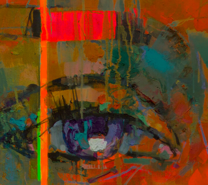 Artwork's surface or texture