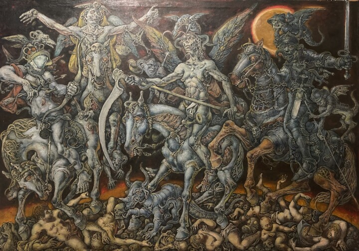 绘画,  35x48.4 in 