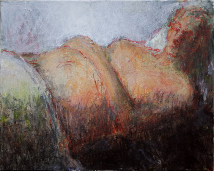 绘画,  31.9x39.4 in 