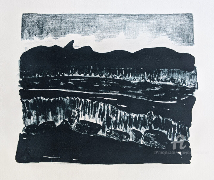 Dark Sequence 印花与版画, 15.8x15.8 in