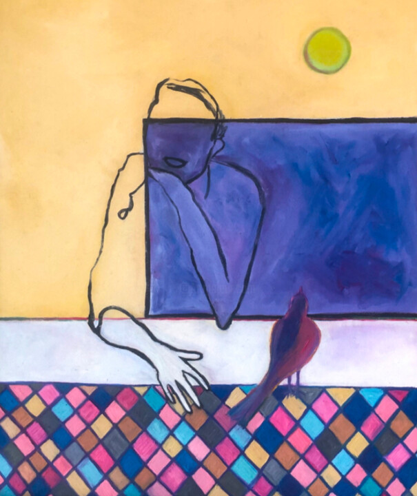 Dream 绘画, 23.6x19.7 in