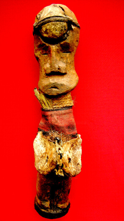 voodoo # 39 雕塑, 14.2x3.9 in