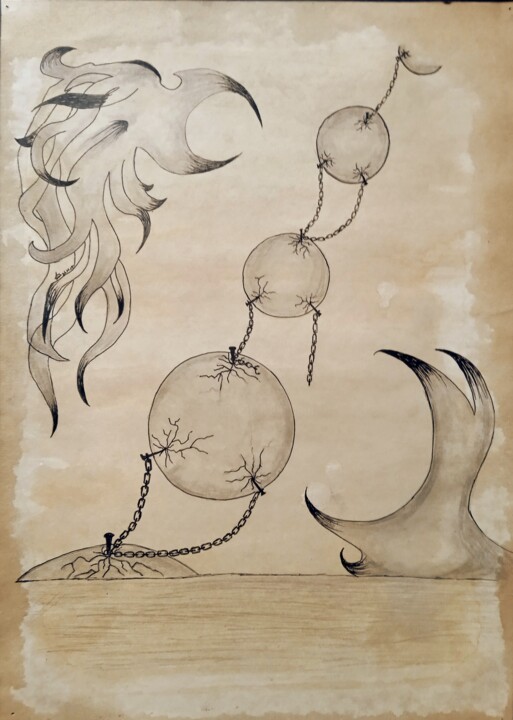 绘画,  16.5x11.8 in 