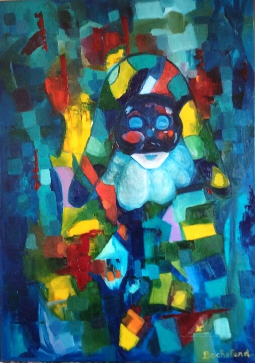 Arlequin 绘画, 31.5x23.6 in