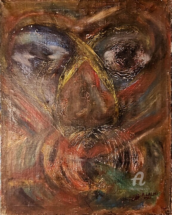 Tourmente Tablo, 23,2x18,1 in