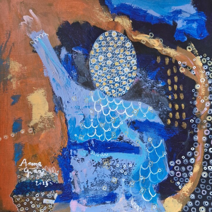 Le conteur de la reine Malarstwo, 7,9x7,9 in