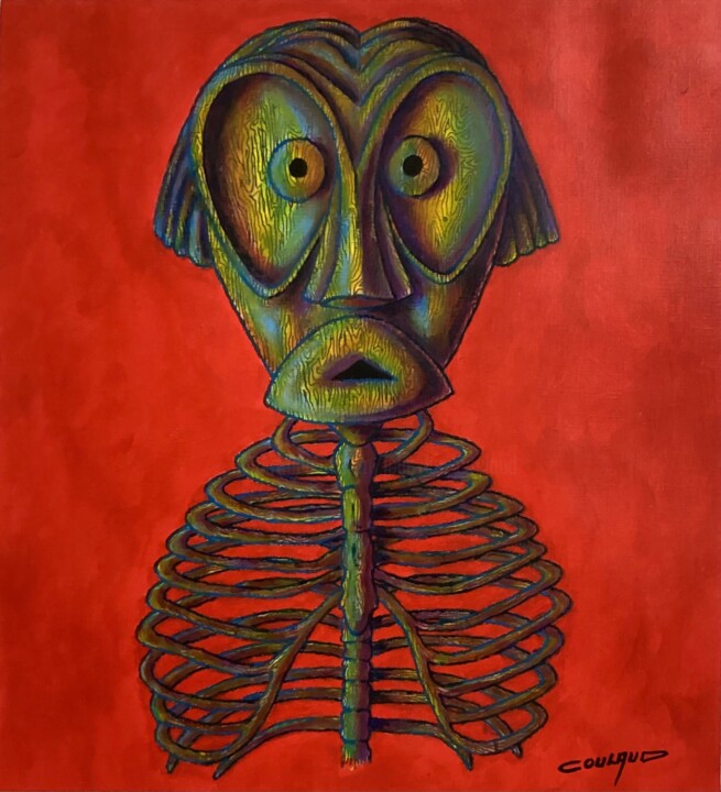 绘画,  18.9x17.3 in 