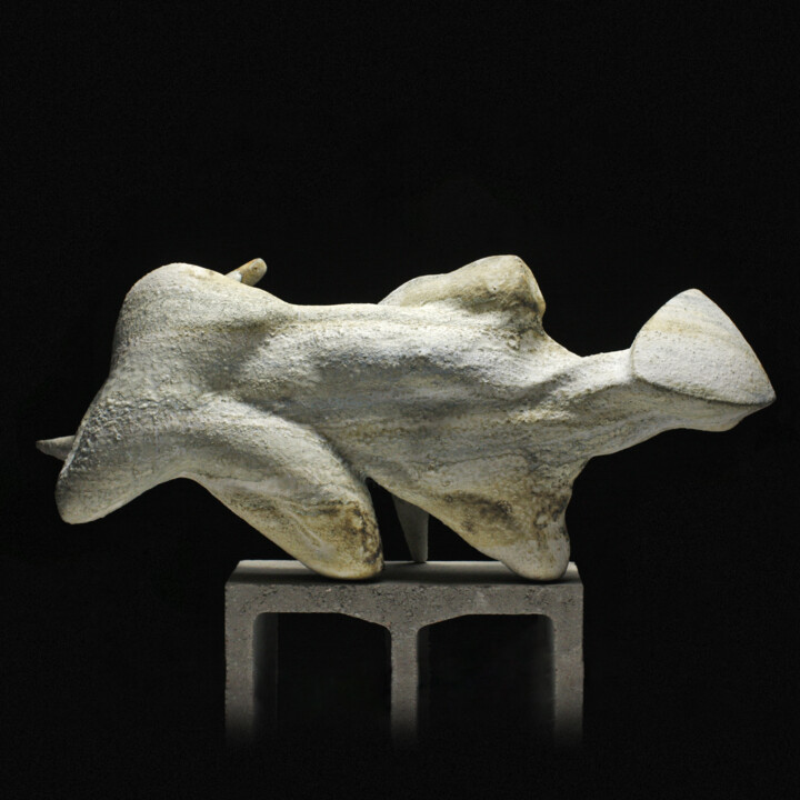 雕塑,  15.8x39.4 in 