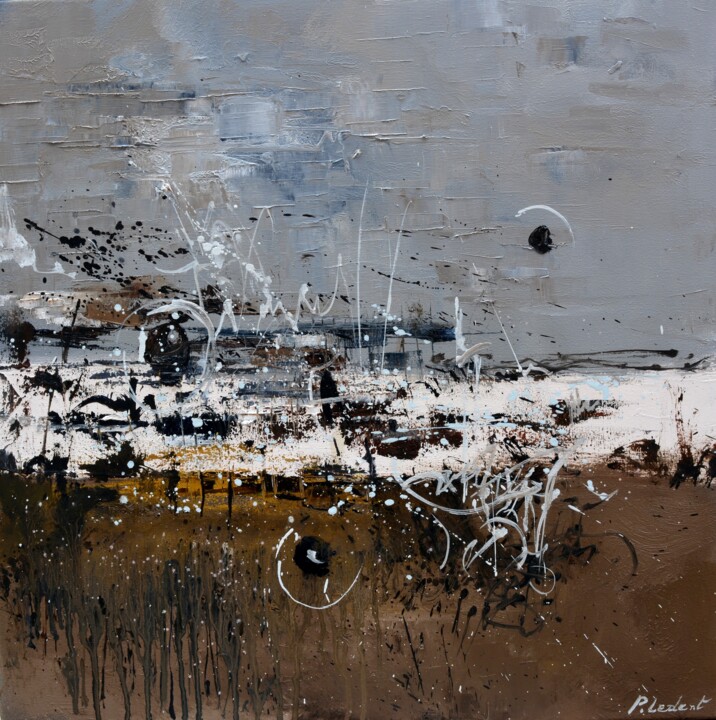 Peinture intitulée "Algorithm" par Pol Ledent, Œuvre d'art originale, Huile Monté sur Châssis en bois