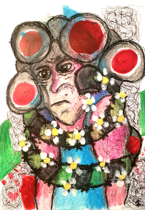 20/10/23 绘画, 16.5x11.7 in