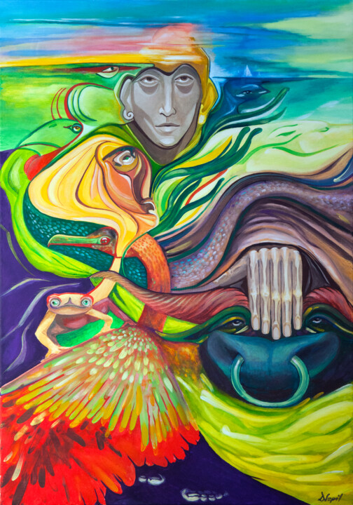 绘画,  39.4x27.6 in 