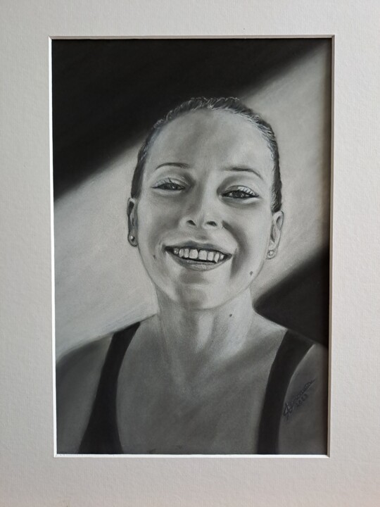 jeunefille 绘画, 15.8x11.8 in