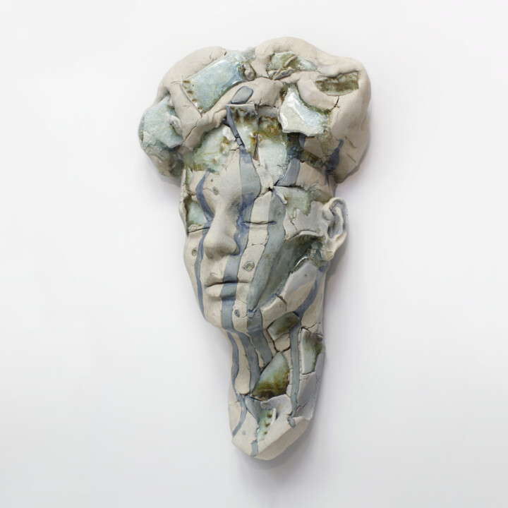 Incrustration sentimentale 3 雕塑, 15x8.7 in